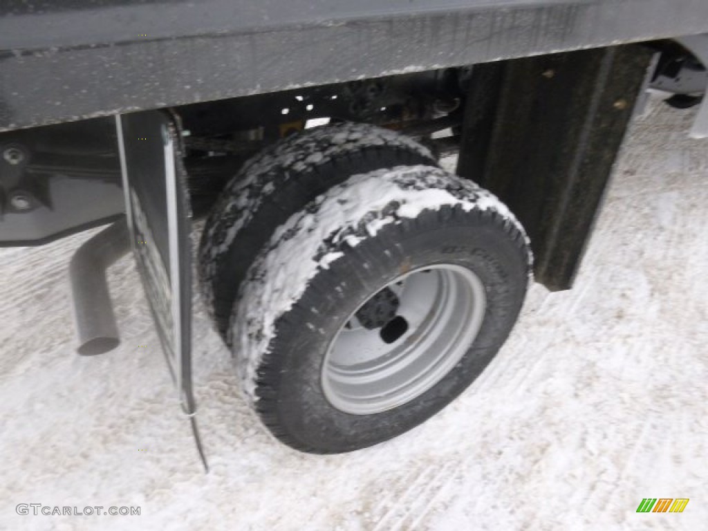 2014 F350 Super Duty XL Regular Cab 4x4 Dump Truck - Oxford White / Steel photo #9