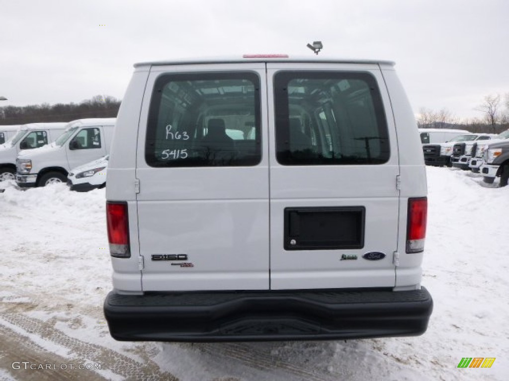 2014 E-Series Van E150 Cargo Van - Oxford White / Medium Flint photo #7