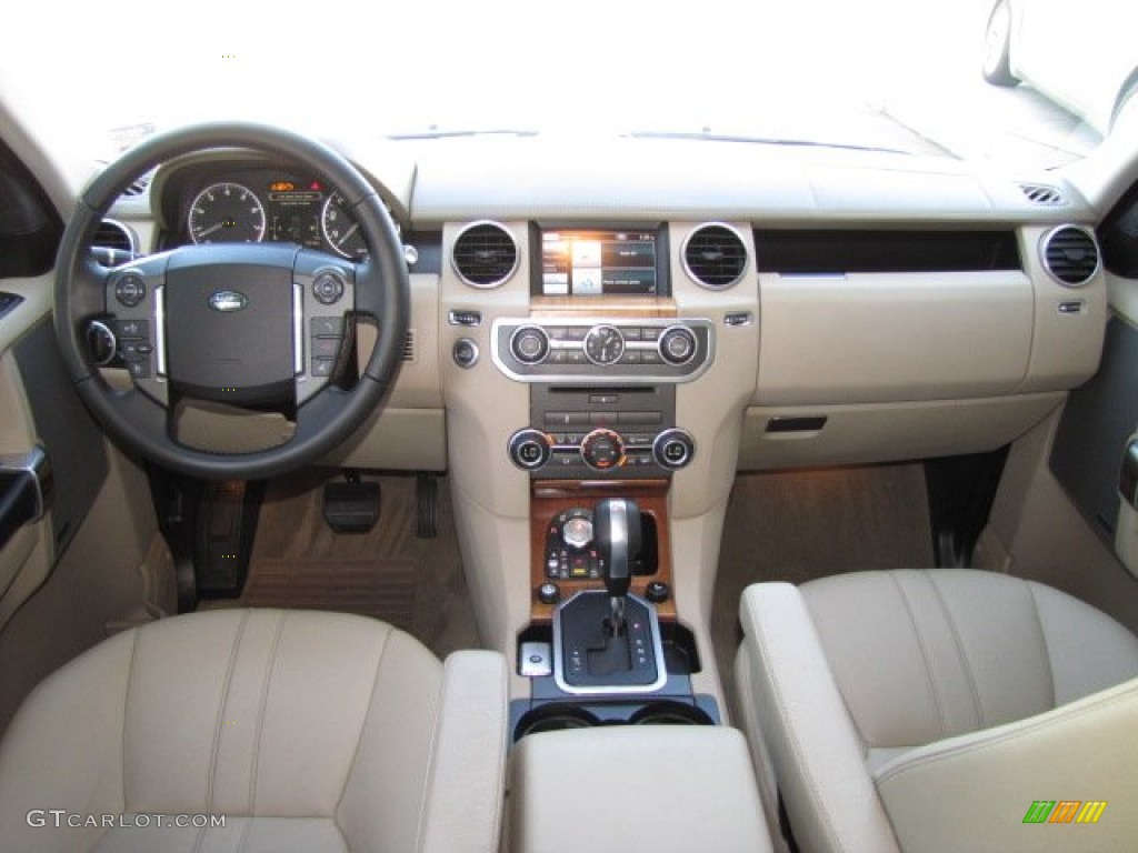 2012 Land Rover LR4 HSE Almond/Nutmeg Dashboard Photo #90604643