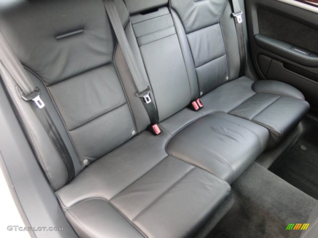 2007 A8 L 4.2 quattro - Light Silver Metallic / Black photo #19