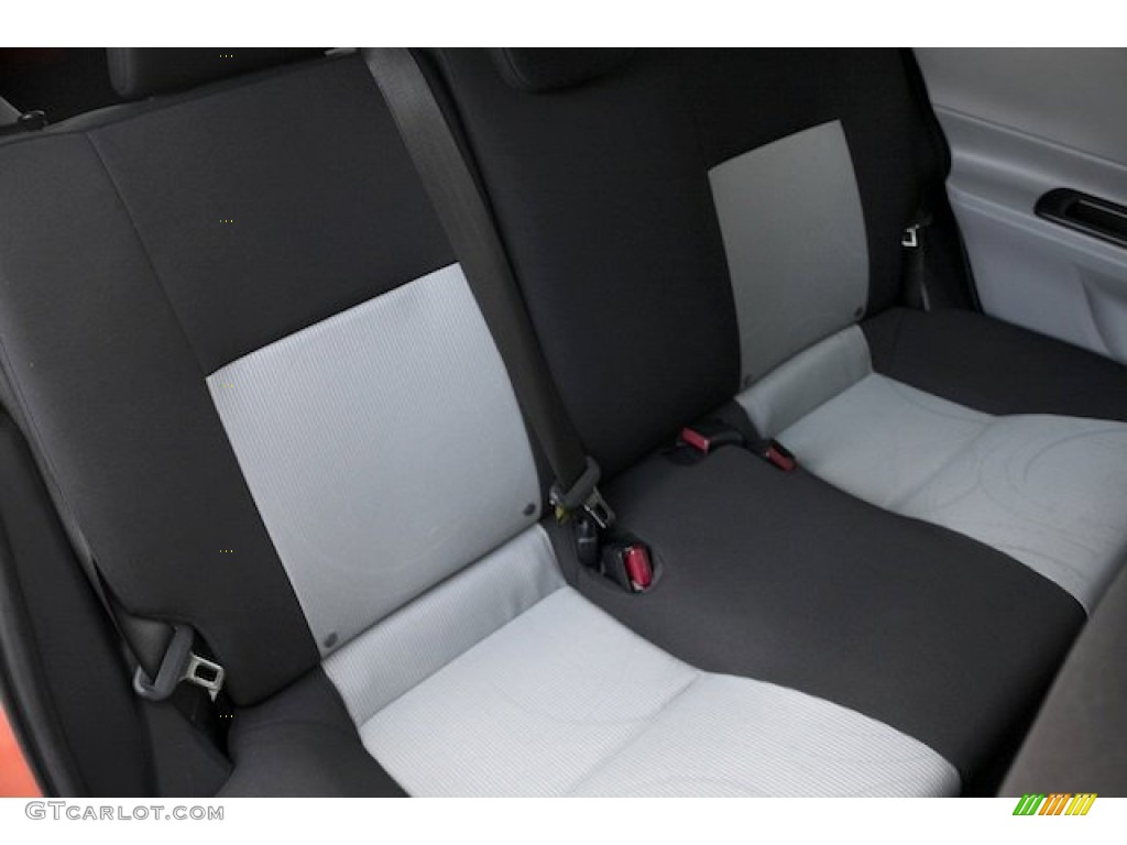 2012 Prius c Hybrid One - Habanero / Light Blue Gray/Black photo #19