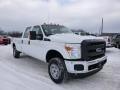 2014 Oxford White Ford F350 Super Duty XL Crew Cab 4x4  photo #2