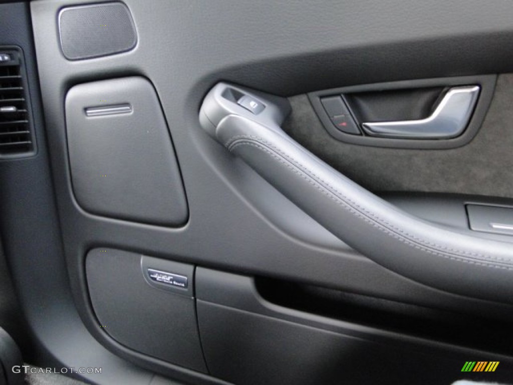 2007 A8 L 4.2 quattro - Light Silver Metallic / Black photo #36