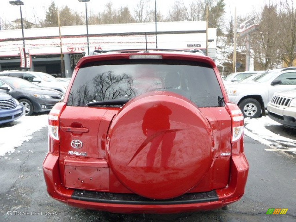 2011 RAV4 Limited 4WD - Barcelona Red Metallic / Sand Beige photo #11