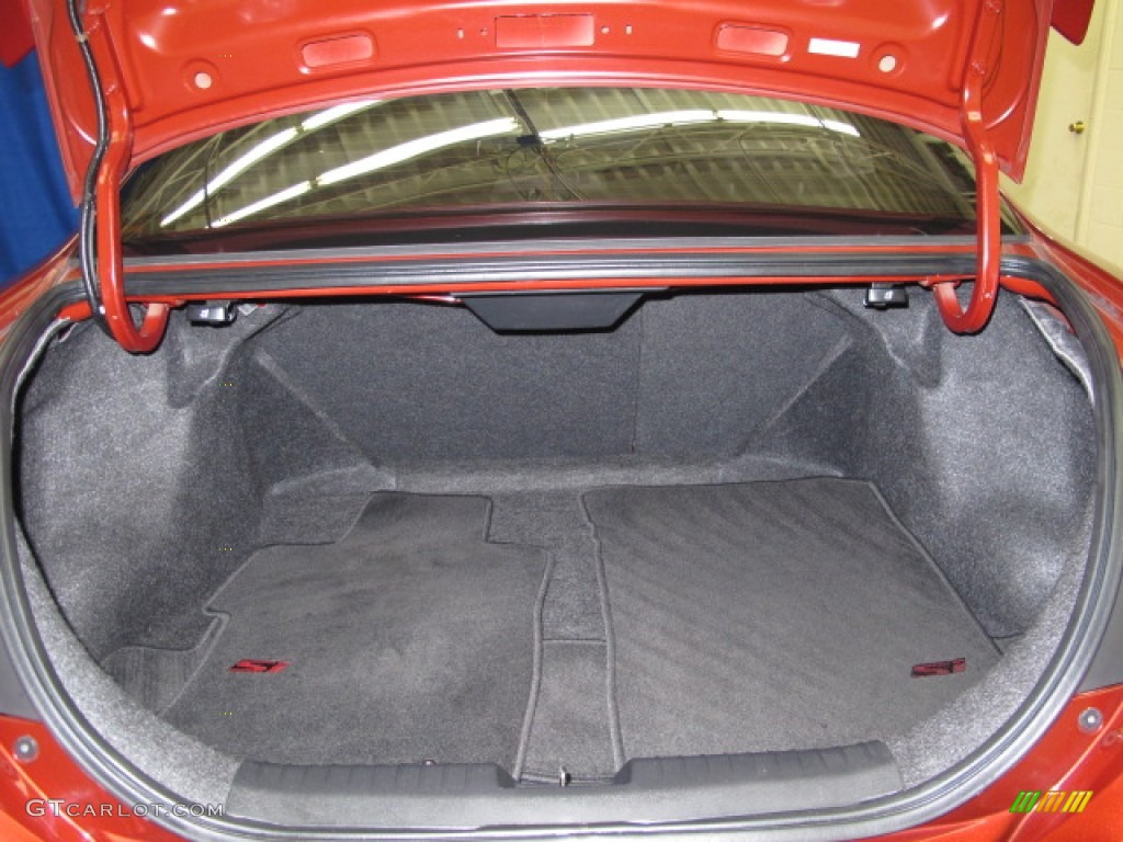 2008 Civic Si Coupe - Habanero Red Pearl / Black photo #9