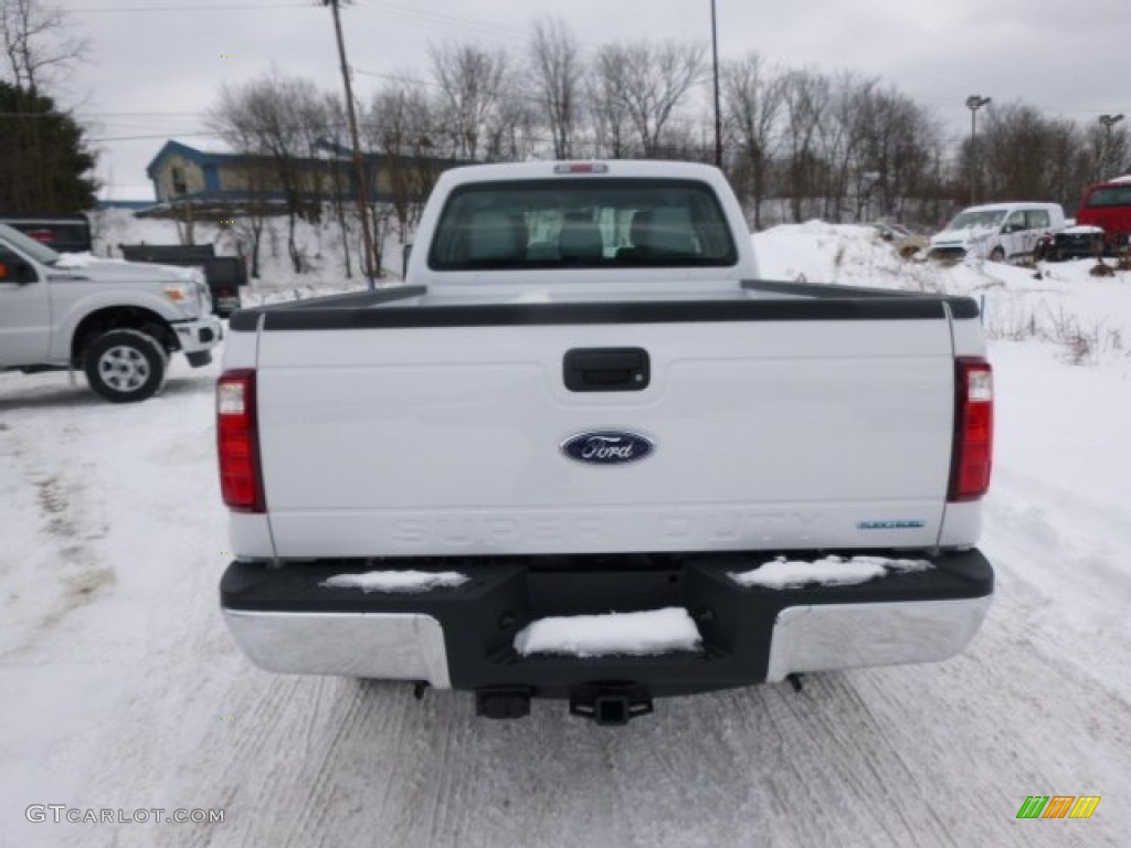 2014 F350 Super Duty XL Crew Cab 4x4 - Oxford White / Steel photo #7