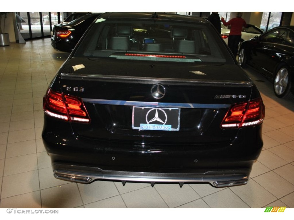2014 E 63 AMG S-Model - Black / Black photo #2