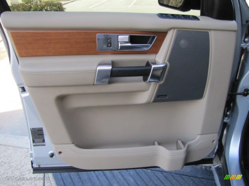 2012 Land Rover LR4 HSE Almond/Nutmeg Door Panel Photo #90605459