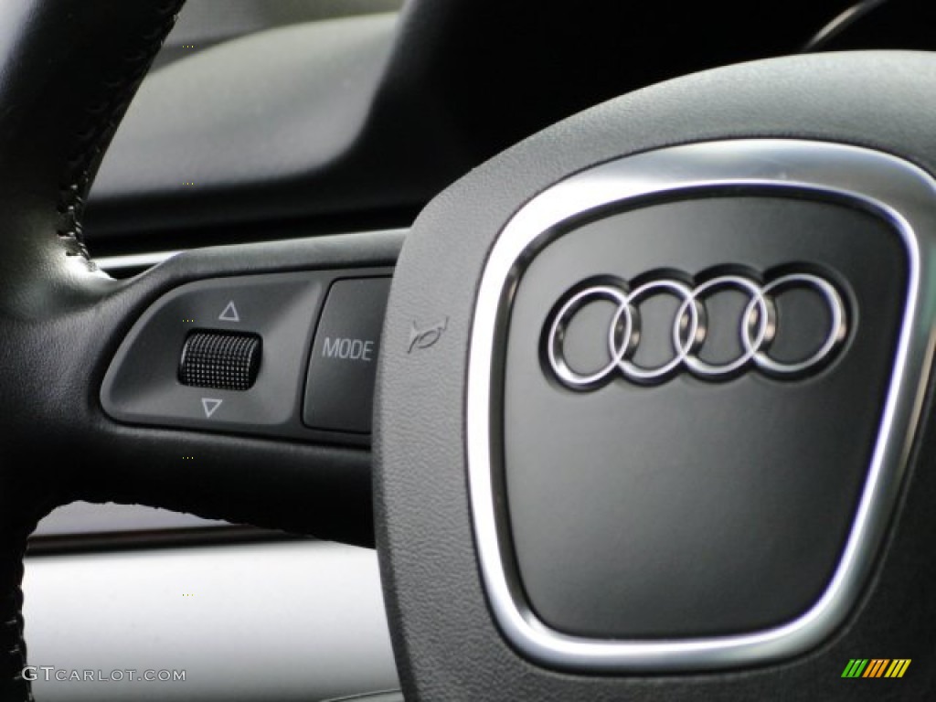 2007 A8 L 4.2 quattro - Light Silver Metallic / Black photo #47
