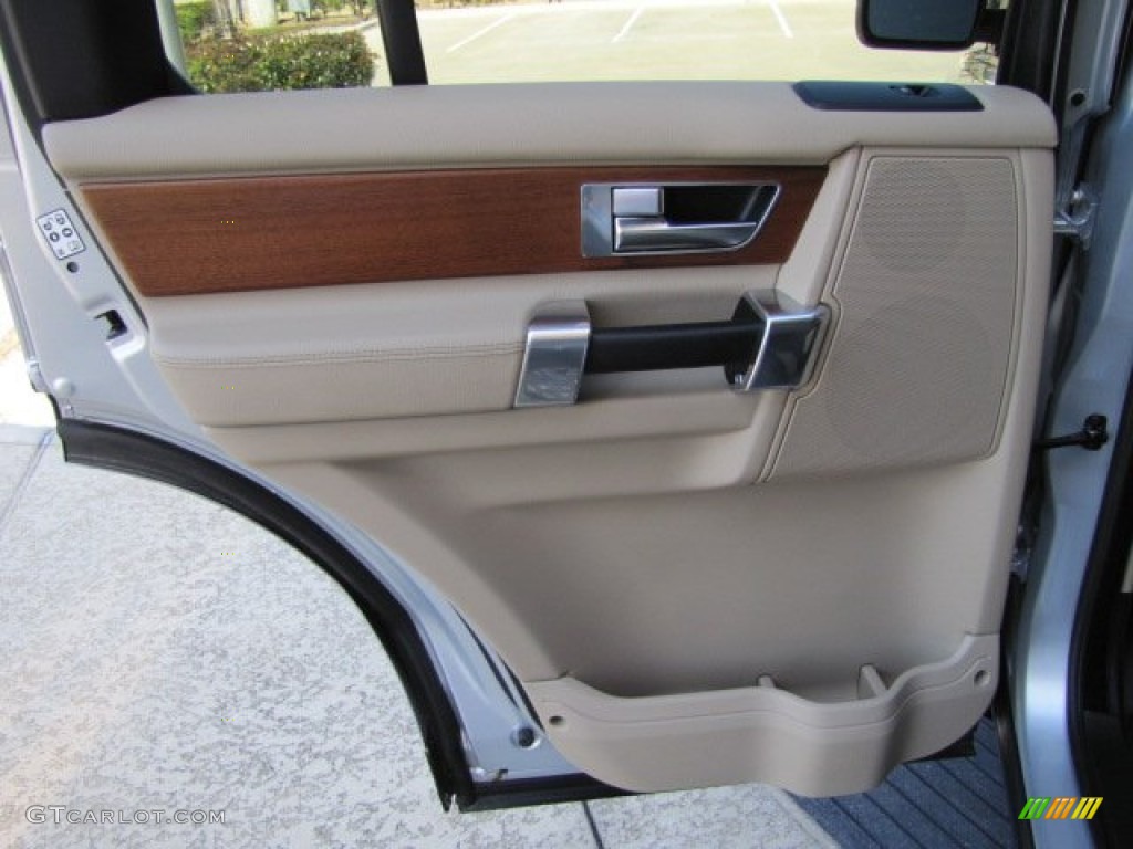 2012 Land Rover LR4 HSE Almond/Nutmeg Door Panel Photo #90605504