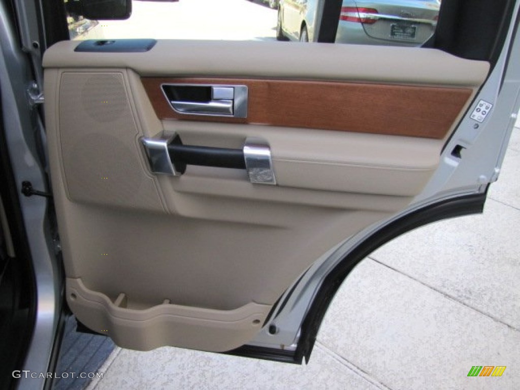 2012 Land Rover LR4 HSE Almond/Nutmeg Door Panel Photo #90605519