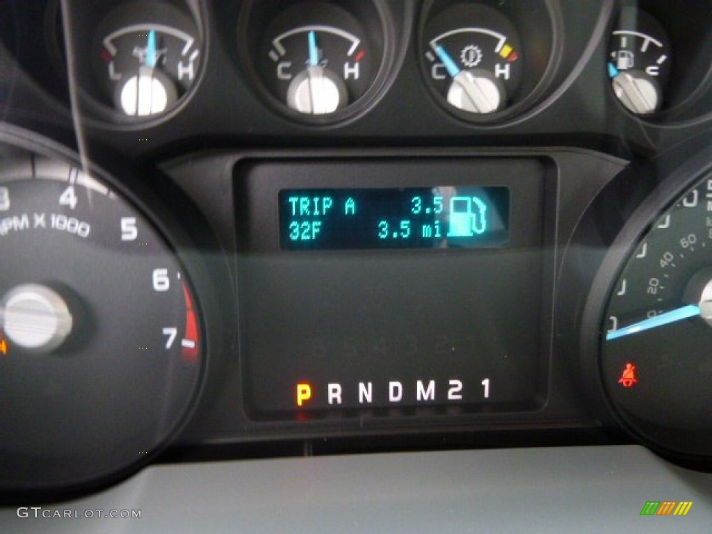 2014 F350 Super Duty XL Crew Cab 4x4 - Oxford White / Steel photo #19