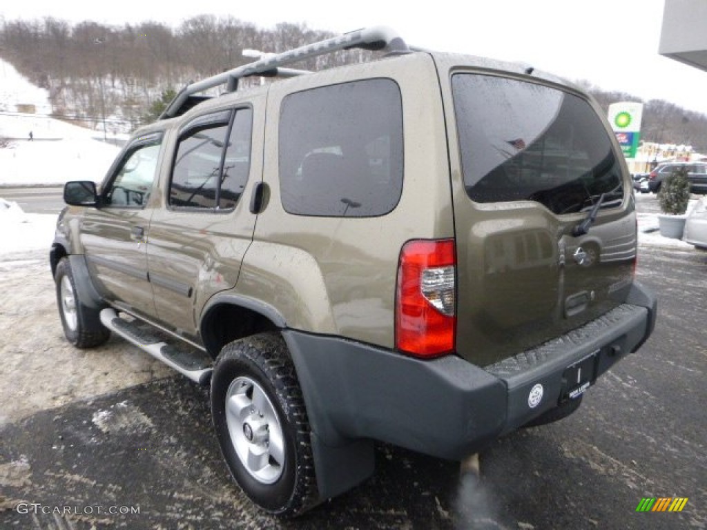 2001 Xterra XE V6 4x4 - Gold Rush Metallic / Dusk Gray photo #3