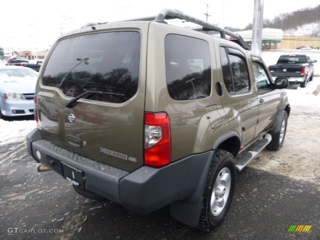 2001 Xterra XE V6 4x4 - Gold Rush Metallic / Dusk Gray photo #5