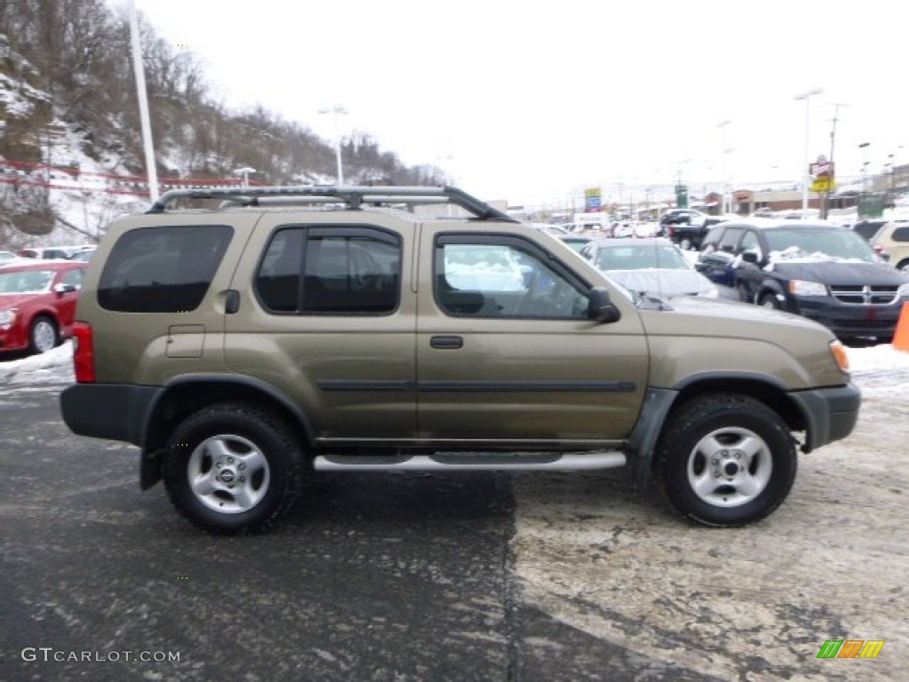 2001 Xterra XE V6 4x4 - Gold Rush Metallic / Dusk Gray photo #6
