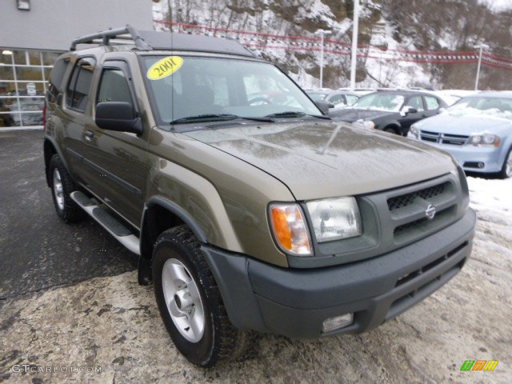 2001 Xterra XE V6 4x4 - Gold Rush Metallic / Dusk Gray photo #7