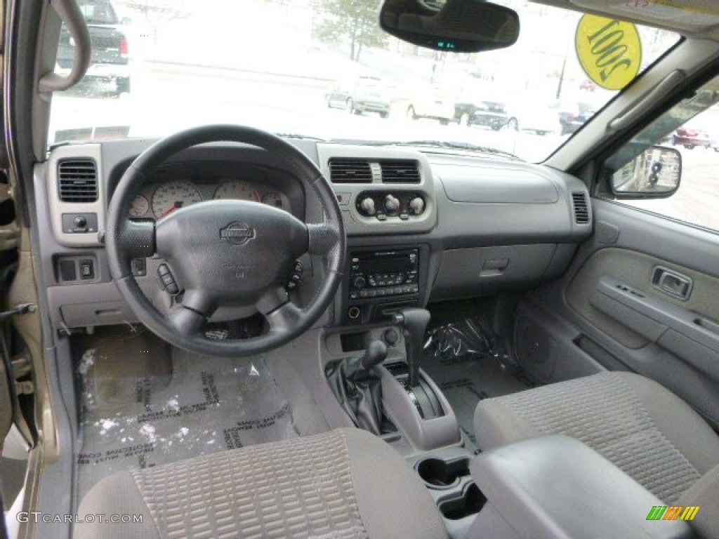 2001 Xterra XE V6 4x4 - Gold Rush Metallic / Dusk Gray photo #12
