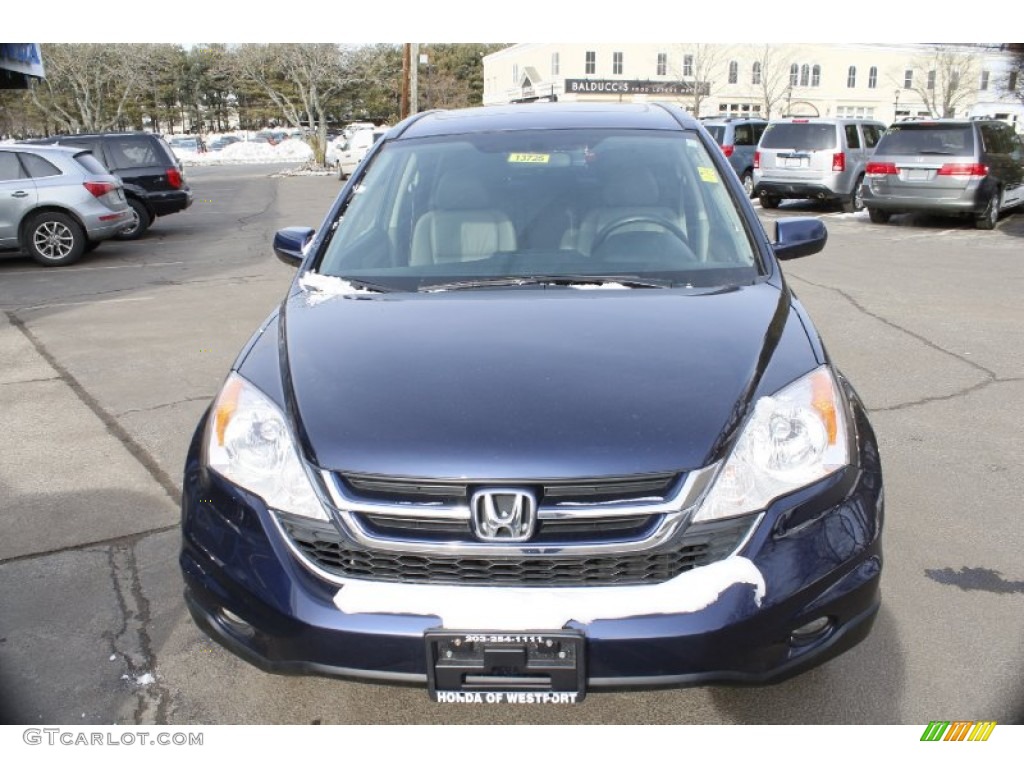 2011 CR-V EX-L 4WD - Royal Blue Pearl / Gray photo #2