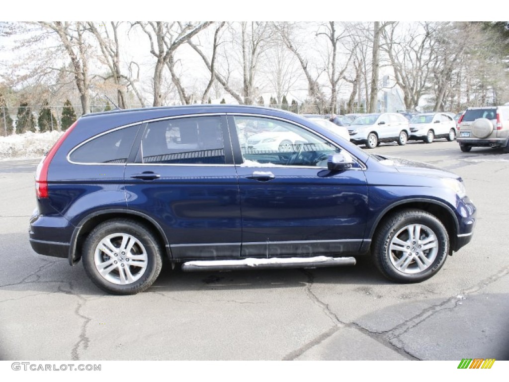 2011 CR-V EX-L 4WD - Royal Blue Pearl / Gray photo #4