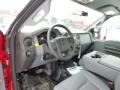 Vermillion Red - F450 Super Duty XL Regular Cab 4x4 Dump Truck Photo No. 11