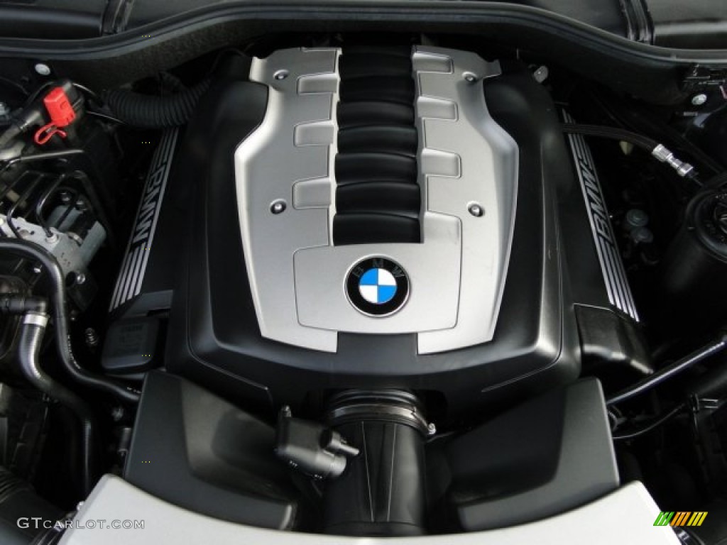 2007 BMW 7 Series 750Li Sedan 4.8 Liter DOHC 32-Valve VVT V8 Engine Photo #90608288