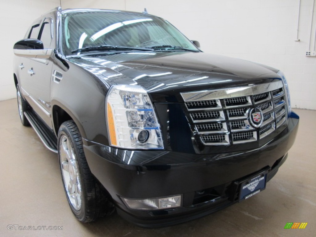 2011 Escalade EXT Luxury AWD - Black Raven / Ebony/Ebony photo #1