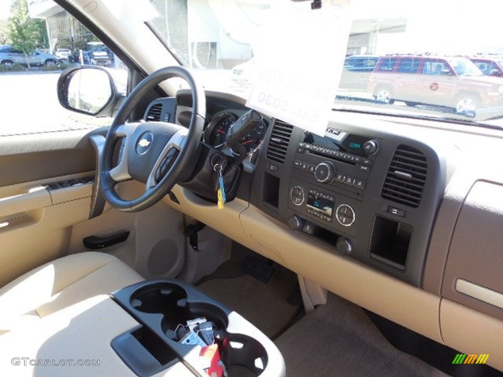 2013 Silverado 1500 LT Extended Cab - Victory Red / Light Titanium/Dark Titanium photo #11