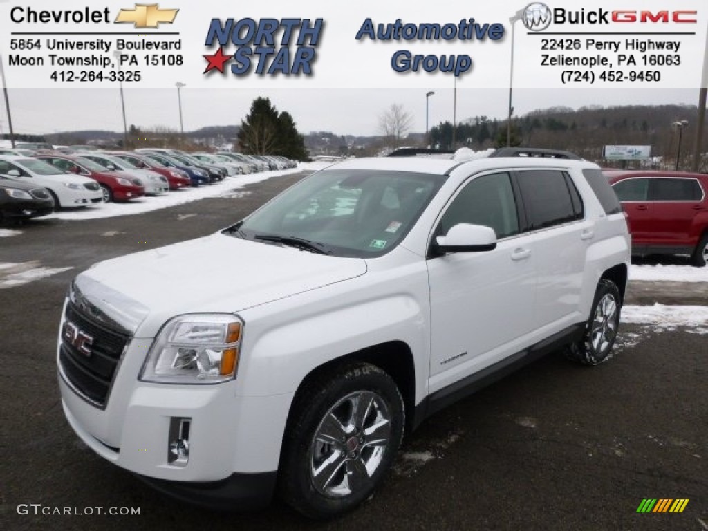 2014 Terrain SLT AWD - Summit White / Jet Black photo #1