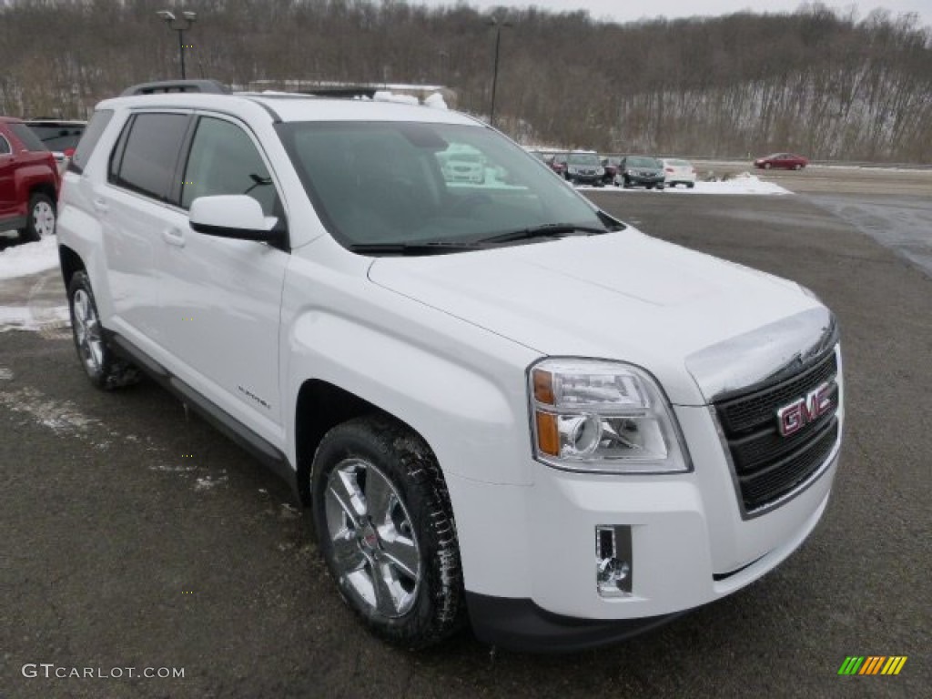 Summit White 2014 GMC Terrain SLT AWD Exterior Photo #90612704
