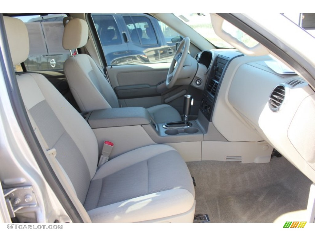 2006 Explorer XLS - Silver Birch Metallic / Stone photo #17