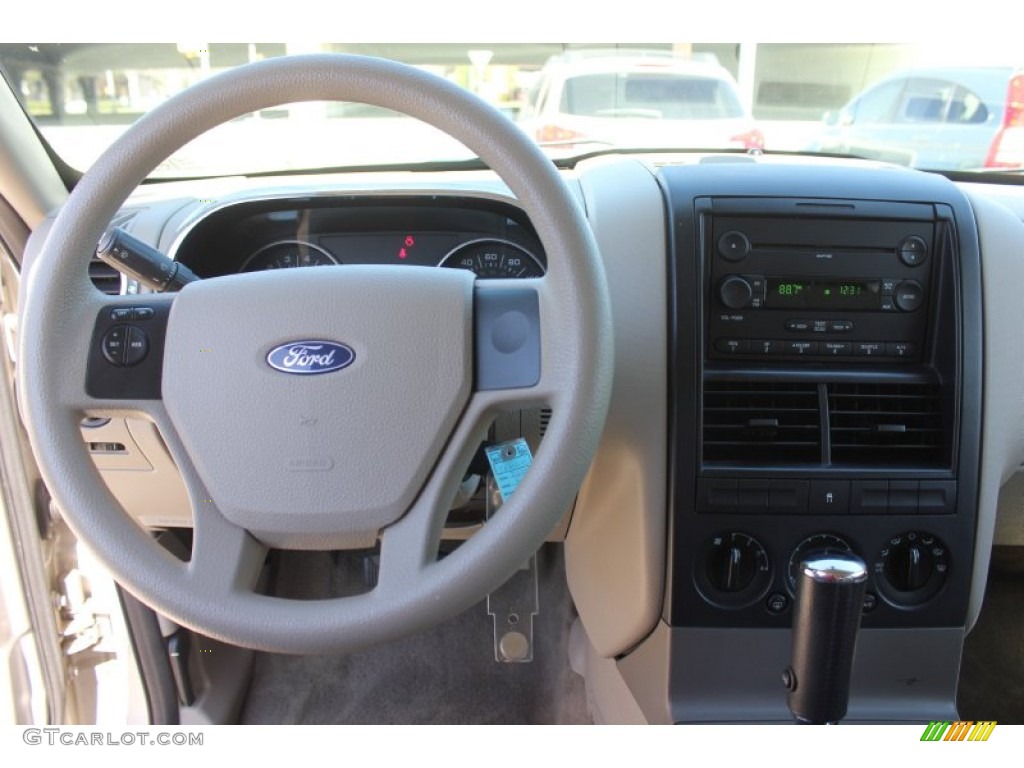 2006 Explorer XLS - Silver Birch Metallic / Stone photo #20