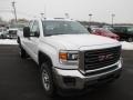 Summit White 2015 GMC Sierra 2500HD Double Cab 4x4 Exterior