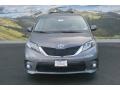 2014 Predawn Gray Mica Toyota Sienna SE  photo #2