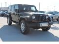 Black 2012 Jeep Wrangler Unlimited Sahara 4x4