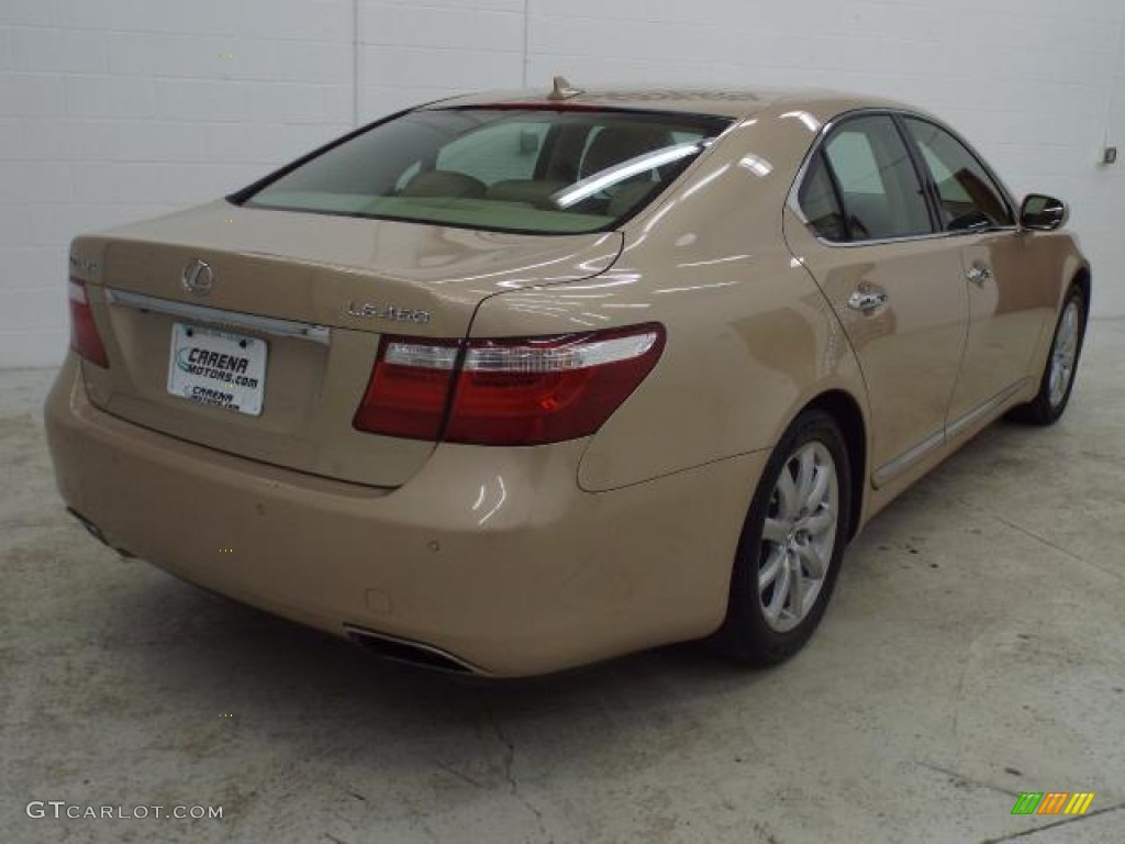 2007 LS 460 - Golden Almond Metallic / Cashmere photo #5