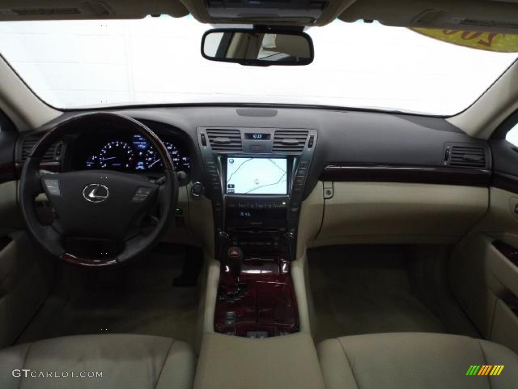 2007 LS 460 - Golden Almond Metallic / Cashmere photo #8