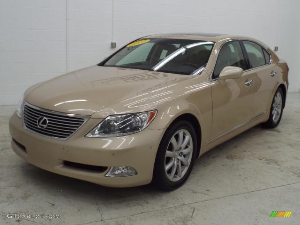 2007 LS 460 - Golden Almond Metallic / Cashmere photo #18