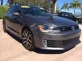 Platinum Gray Metallic - Jetta GLI Autobahn Photo No. 7