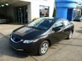Kona Coffee Metallic - Civic LX Sedan Photo No. 1