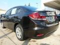 Kona Coffee Metallic - Civic LX Sedan Photo No. 3