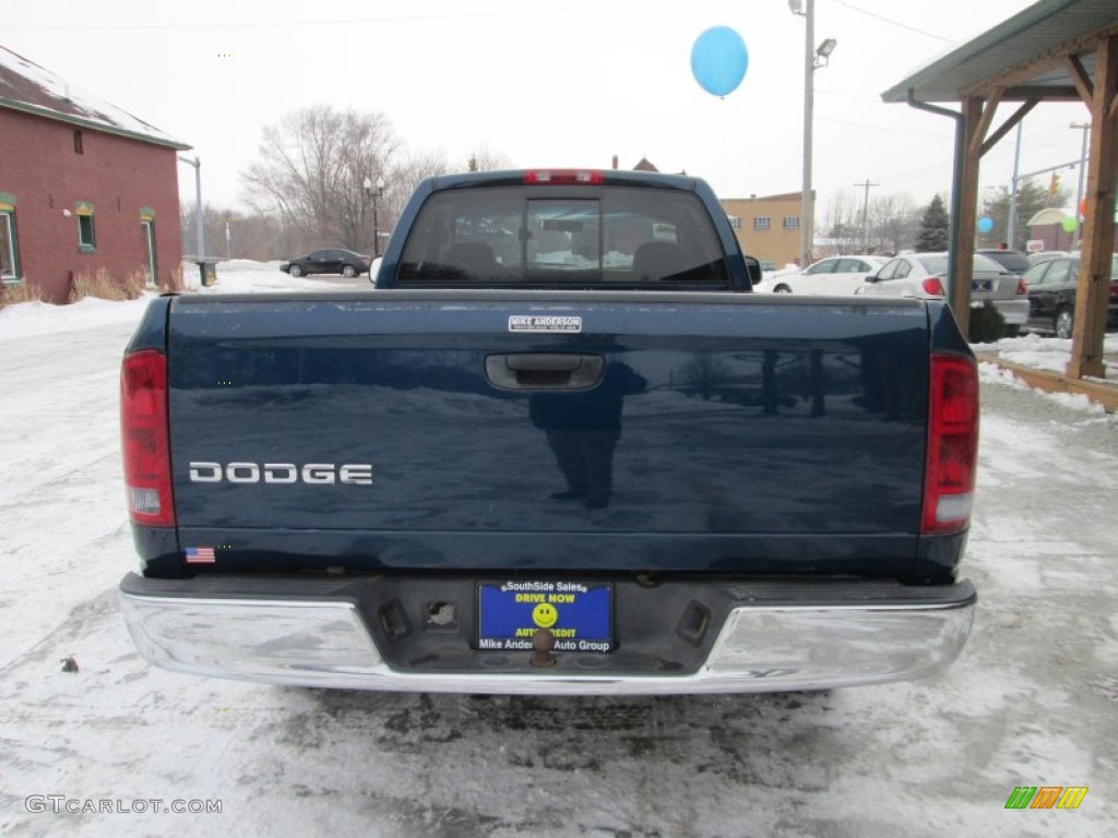 2002 Ram 1500 ST Regular Cab - Patriot Blue Pearlcoat / Dark Slate Gray photo #6