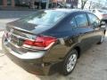 Kona Coffee Metallic - Civic LX Sedan Photo No. 5