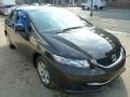 Kona Coffee Metallic - Civic LX Sedan Photo No. 8