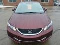 Crimson Pearl - Civic LX Sedan Photo No. 8