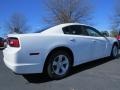 2014 Bright White Dodge Charger SE  photo #3