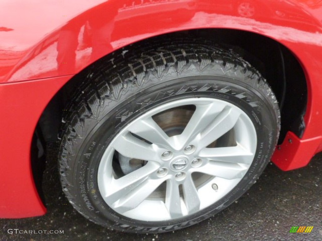 2011 Altima 2.5 S Coupe - Red Alert / Charcoal photo #8
