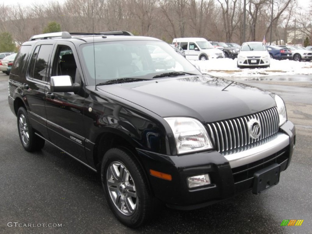 2008 Mountaineer Premier AWD - Ebony Black / Charcoal Black photo #1