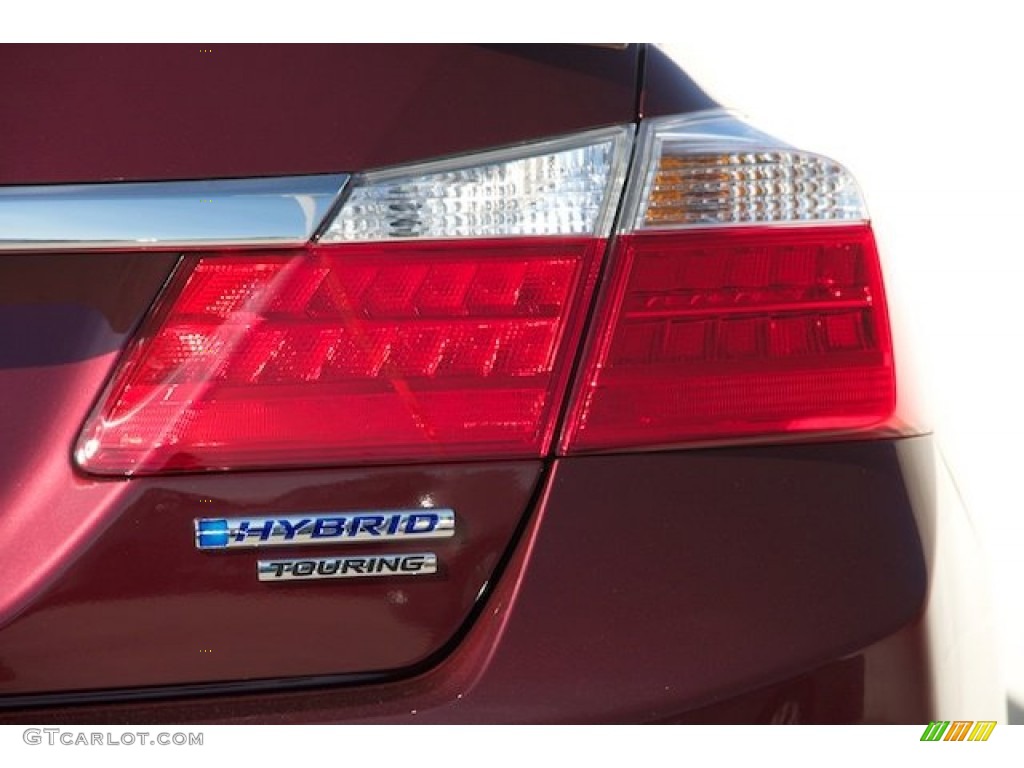 2014 Accord Hybrid Touring Sedan - Basque Red Pearl II / Ivory photo #4