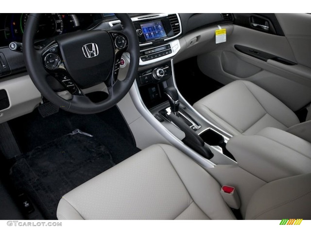 2014 Accord Hybrid Touring Sedan - Basque Red Pearl II / Ivory photo #16