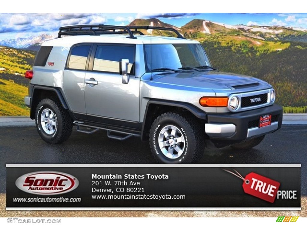 2011 FJ Cruiser TRD - Silver Fresco Metallic / Dark Charcoal photo #1
